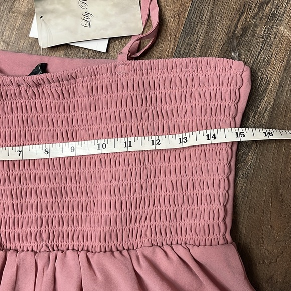 Lily Rose Spaghetti Strap short Semi formal dress - Picture 5 of 7